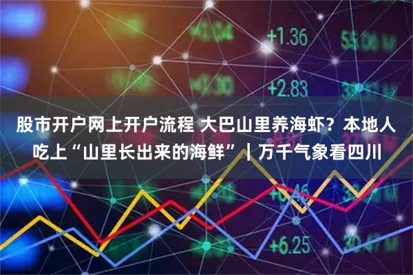 股市开户网上开户流程 大巴山里养海虾？本地人吃上“山里长出来的海鲜”｜万千气象看四川
